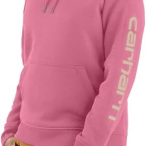 Women's Relaxed Fit Midweight Logo Sleeve Graphic Sweatshirt